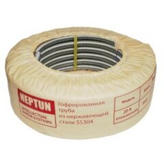 Труба гофрированная из нержавеющей стали SS304 Neptun IWS 20М, отожженная