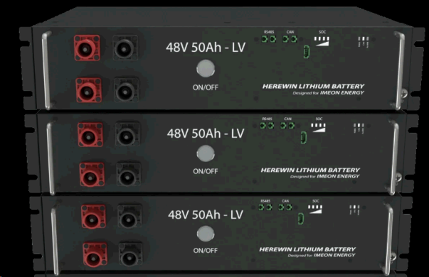 Батарея литиевая IMEON 48V50Ah-LV, 2,4 кВт, CAN, RS485