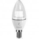 Светодиодная лампа MAXUS LED-329 C37 CL-C 4W 3000K 220V E14 AL