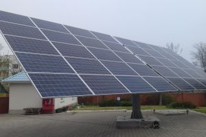 Солнечный трекер для размещения солнечных батарей