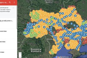 Карта ділянок для інвестицій в альтернативну і відновлювальну енергетику