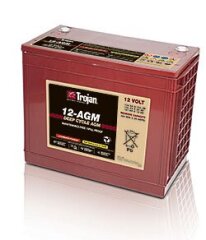 Аккумулятор глубокого цикла TROJAN 12 - AGM (12 В-140А/ч)
