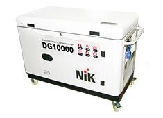 Генаратор дизельний NIK DG10000(10 кВА 1-фазний)