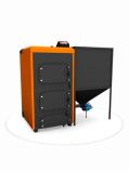 Твердотопливный котёл с автоматической подачей КОТэко Geyzer 60 кВт